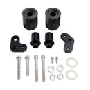 Aluminum Frame Crash Slider Protection Black For Kawasaki Zx-6R Zx 6R 2024-2025