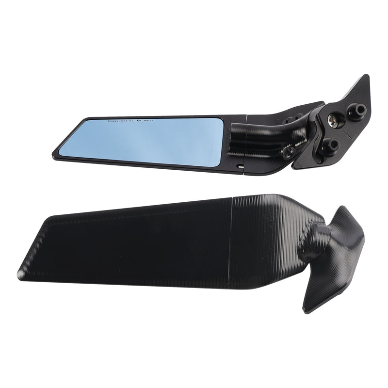 CNC Aluminum Winglet Mirror Wing Mirror For BMW S 1000 RR S1000RR 2020-2025