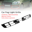 1 Pair Front Bumper Fog Light Grill Cover Bezel For Audi Q7 2007-2009