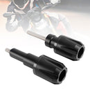 Cnc Anti-Crash Frame Sliders Protector Black For Bmw F900R F750Gs F850Gs 19-23