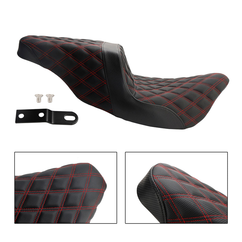 Rider Passenger Seat Front Rear Cushion Fit For Fl Touring Models 2008-2023 Black
