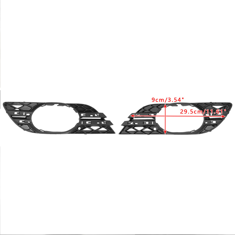 2PCS Fog Light Trim Set Fit Mercedes Benz E-Class W211 E320 E550 2007-2009