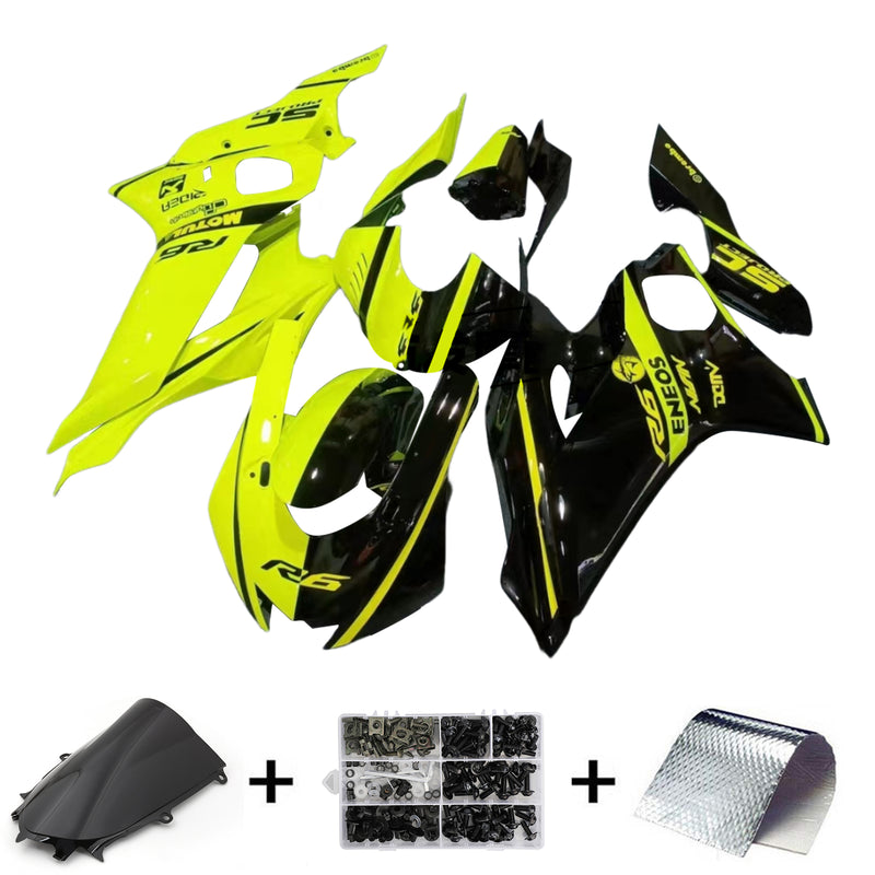 Amotopart Yamaha YZF-R6 2017-2023 Fairing Kit Bodywork Plastic ABS