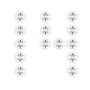 Spikes Spikes Golf Shoe boost E1 14/28/32/64PCS Tour360 Pins Fits Replacement