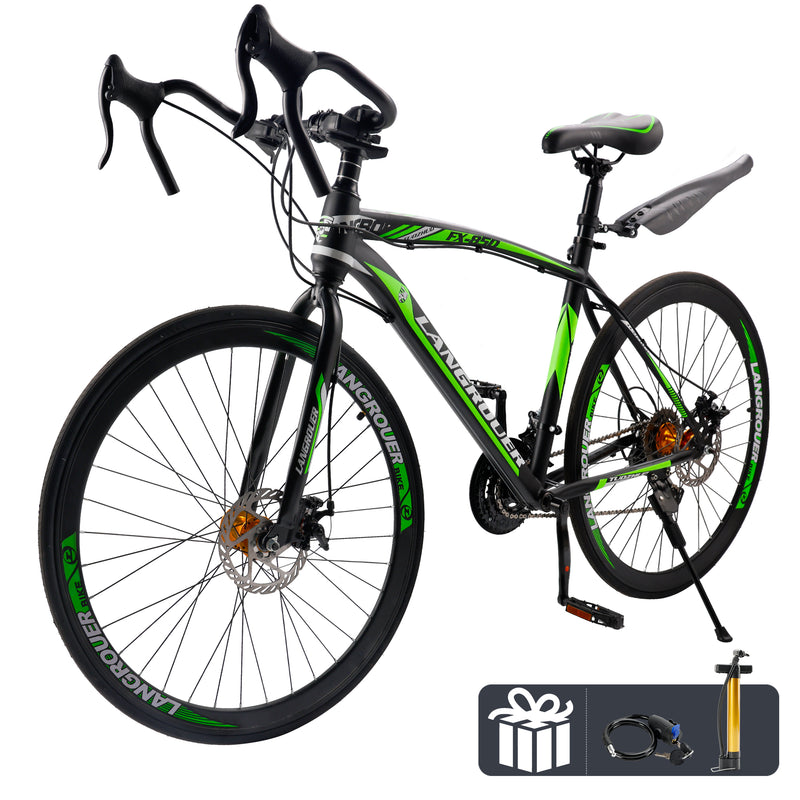 27 speed Road Bike Racing Bicycle 700C 26" Wheels Adult
