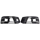 2016-2019 Fit Audi Q7 2PCS Front Bumper Fog Light Grille Cover 4M0807682AA4W3