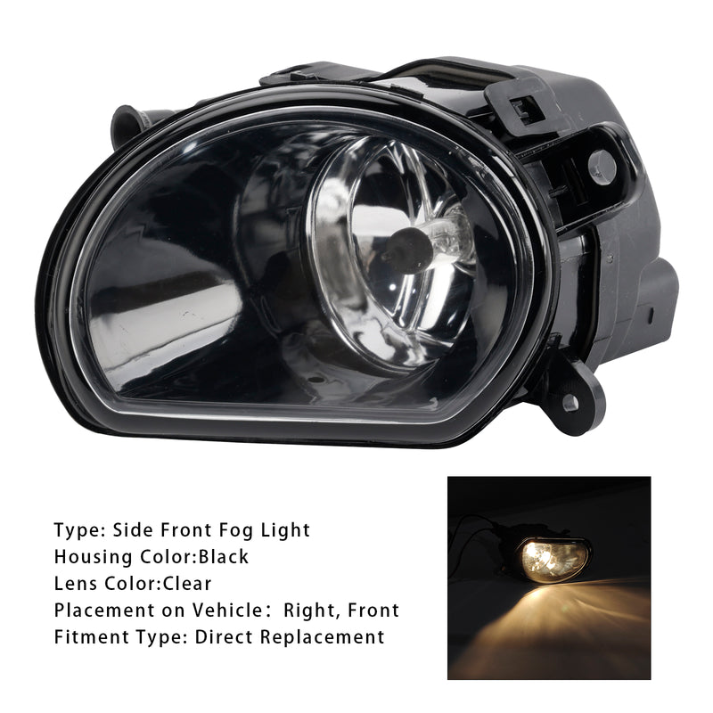 1 Pcs Right Driver Side Front Bumper Fog Light For Audi  A8 D3 2004-2007