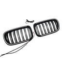 2011-2014 Fit BMW X3 F25 Dual Line Black Front Bumper Kidney Grill Grille