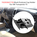 7H285860171N Black Premium Cup Holder For VW Transporter T5