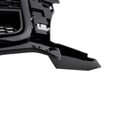 RSQ3 Style Front Honeycomb Grill Grille Fit Audi Q3 2016-2018 Gloss Black