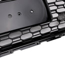 RS5 Style Sport Front Honeycomb Grill Grille Fit Audi A5 S5 B9 2017-2019