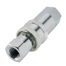 1/4" NPT Hydraulic Quick Connect Coupler ISO A 7241 Male & Female