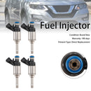 4PCS Fuel Injector 0261500090 Fit Nissan Rogue 2017-2019 2.0L 16600-1VA0A