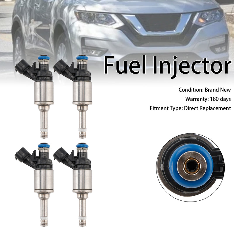4PCS Fuel Injector 0261500090 Fit Nissan Rogue 2017-2019 2.0L 16600-1VA0A