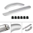 Exhaust Muffler Heat Shield Cover For Honda Shadow Ace Vt400 Vt750 1997-2013 12