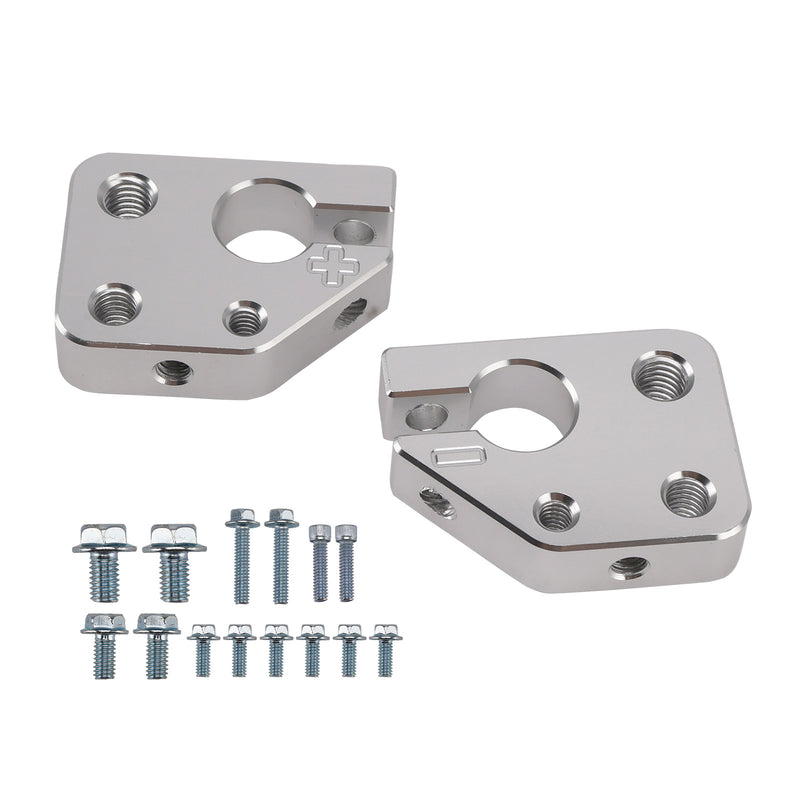 74098 Battery Terminal Multi Power Block Silver