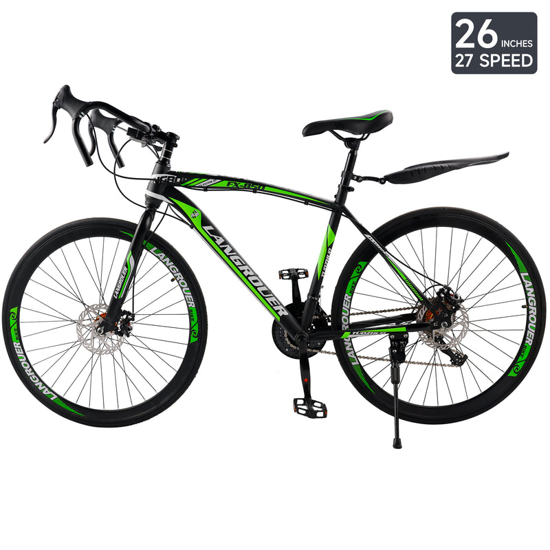 27 speed Road Bike Racing Bicycle 700C 26" Wheels Adult