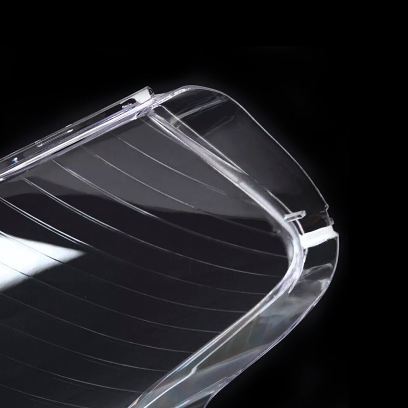2PCS Front Headlight Glass Clear Cover For Audi A4 B7 8E 2005-2008