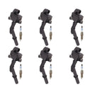 2013-2016 Mercedes-Benz GL63 AMG / 2013-2019 SL63 AMG V8 5.5L 6x Ignition Coil +Spark Plug UF741
