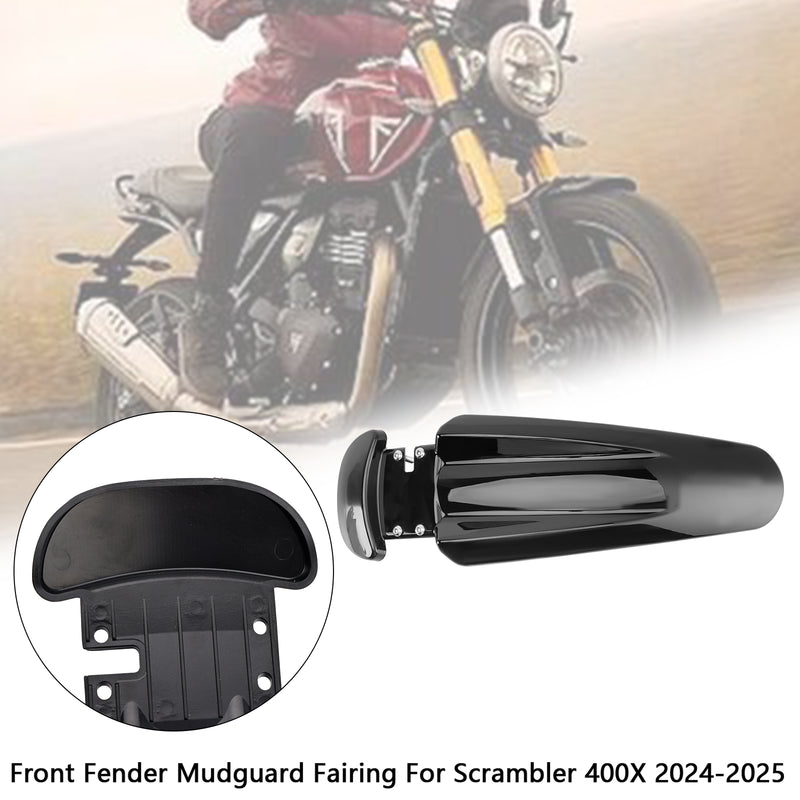 Front Fender Mudguard Fairing For Scrambler 400X 2024-2025