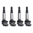 4PCS Ignition Coil 0221504800 For MINI COOPER R56 1.6 2006-2013