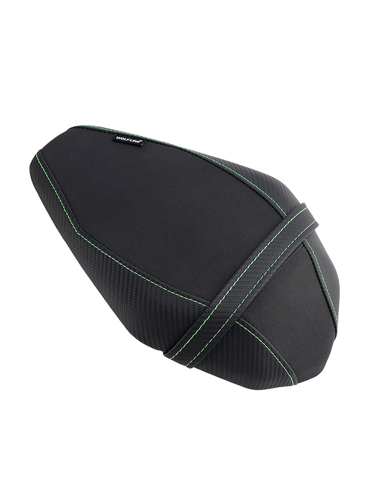 Rear Passenger Seat Cushion Pu Pillion Flat Green For Kawasaki Zx-10R/Rr 21-23 Green