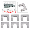 6PCS Solenoid Retainer Clip105740-01K For 10L80 10L90 10R80 Transmission Valve