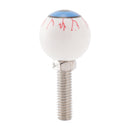 M6 Plastic Custom Head Eyeball License Plate Frame Screws Bolts Hardware X4