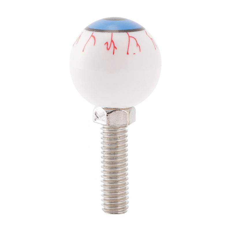 2x Custom Eyeball License Plate Bolt Screw Plastic Motorcycle Chopper Trike