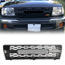 Honeycomb Front Bumper Grill Grille Fit Toyota Tacoma 1997-2000 TRD PRO With LED Lights