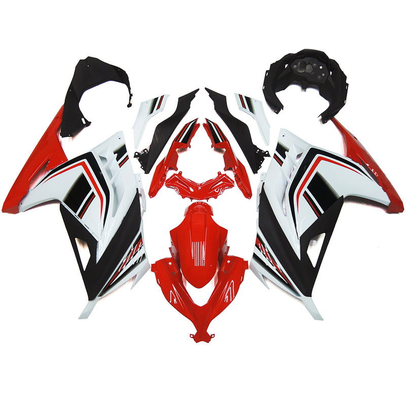 Amotopart Kawasaki EX300/Ninja300 2013-2017 Fairing Kit Bodywork Plastic ABS