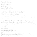 Gloss Black Rear Boot Spoiler For BMW 3 Series E92 06-13 Coupe PSM Style