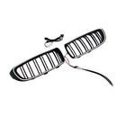 2014-2020 Fit BMW F32 F33 F36 F82 Black Front Kidney Grille Grill Dual Slat