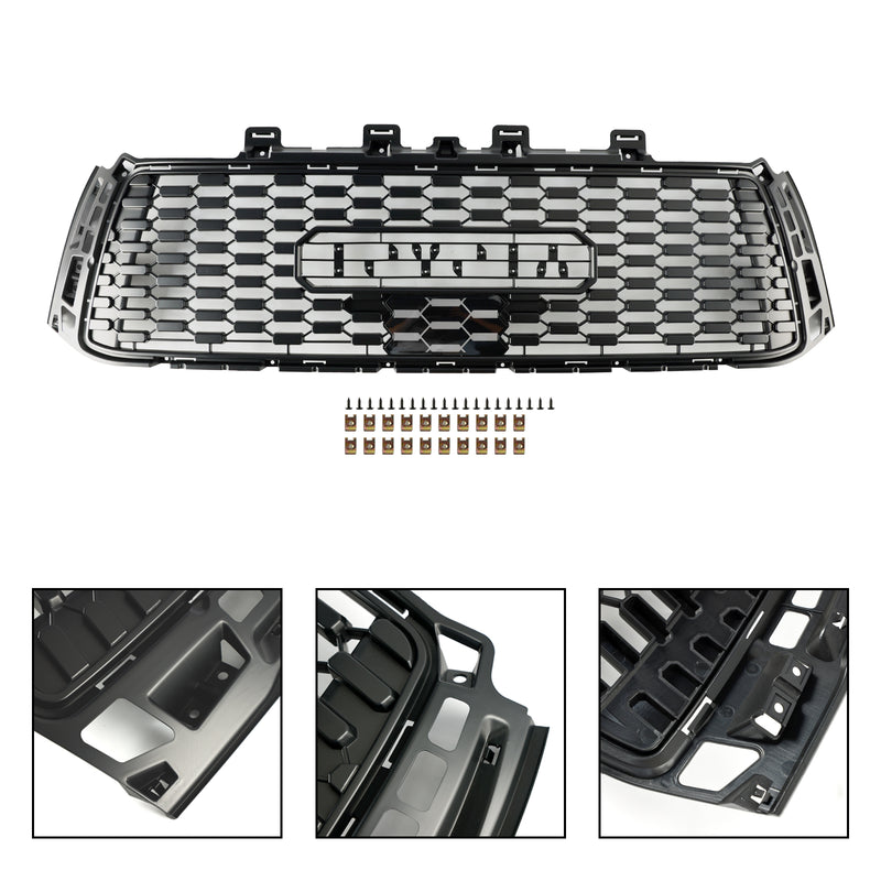 Toyota Tundra 2010-2013 TRD PRO 
Honeycomb Front Bumper Grill Grille Black