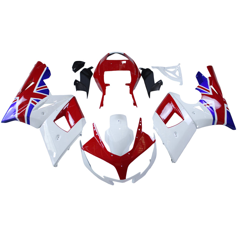 Amotopart Triumph Daytona 600 650 2002-2005 Fairing Kit Bodywork Plastic ABS