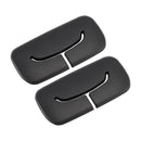2X Rear Black Seat Belt Bezel 1AP31DX9AA For Jeep Wrangler JK 2011-2018