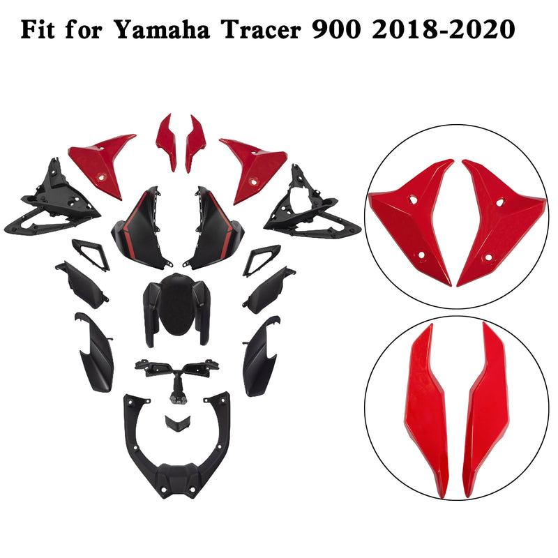 Yamaha Tracer 900 2018-2020 ABS Plastic Bodywork Fairing Kit