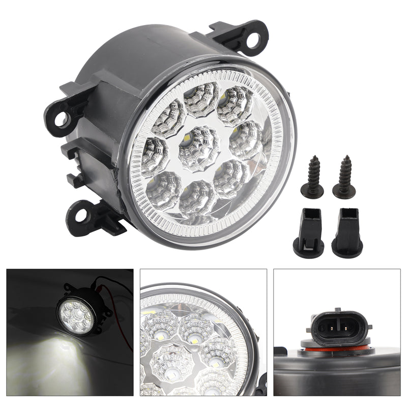 9 LED Daytime Running Fog Lights For Nissan Frontier 2005-2019 84501AJ00A