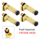 4Pcs Fuel Injector For MAZDA MX-5 Miata RX-8 RX-7 1.3 1.8L 2.0L 195500-4450
