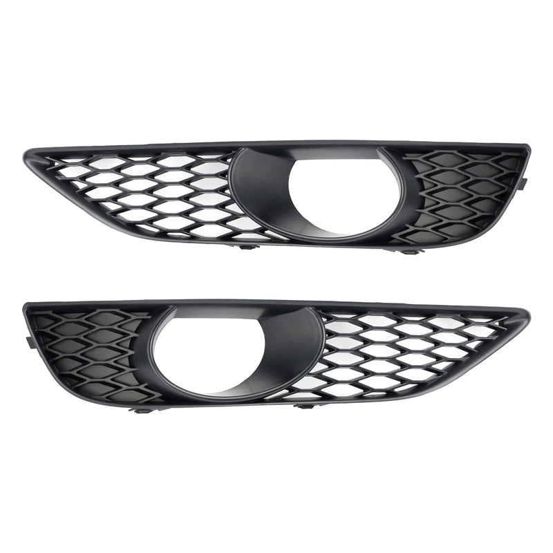 2PCS Front Bumper Fog Light Grill Lamp Cover Fit Audi Q7 Sportback 2010-2015