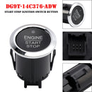 Start Stop Ignition Switch Button DG9T-14C376-ADW for Ford Edge Expedition 15-20