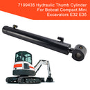 Hydraulic Thumb Cylinder 7199435 Fits For Bobcat Compact Mini Excavators E32