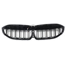 Double Slat Black Kidney Grille 51138072085 Fit BMW 3 Series G20 2019-2022