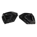 2PCS Gloss Black Front Bumper Grille Cover Fit Audi Q3 S-Line 2019-2022