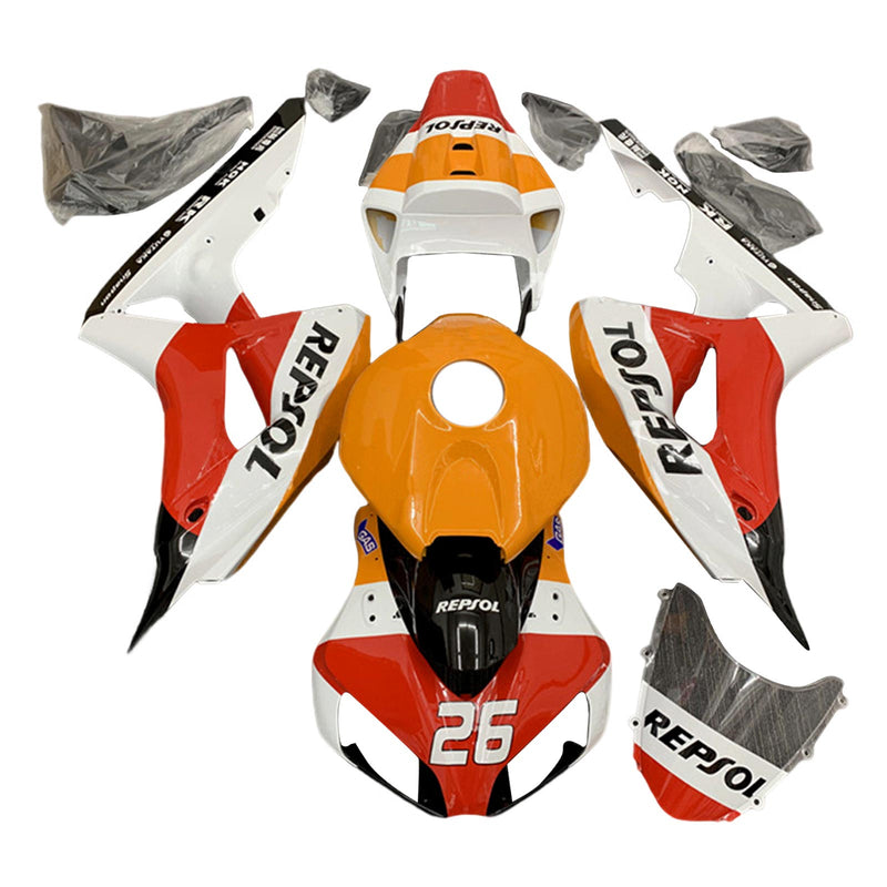 Amotopart Honda CBR1000RR 2006-2007 Fairing Kit Bodywork Plastic ABS