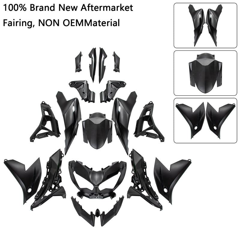 Injection ABS Bodywork Fairing Kit For Kawasaki VERSYS 650 KLE 2022-2024 07#