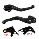 NEW Short Clutch Brake Lever fit for Suzuki GSXR600 06-10 GSXR1000 05-06 Black