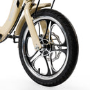 400W 48V 12A Elder Electric folding trike 3 wheel e-bike with Rear Seat