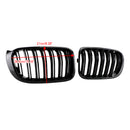 BMW X3 X4 F25 F26 2014-2017 Gloss Black Front Bumper Kidney Grille Grill