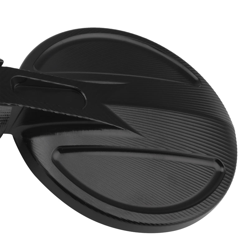 Pair Aluminum Mini Round Bar End Mirror For Vespa GT GTL GTS GTV 125 200 250 300